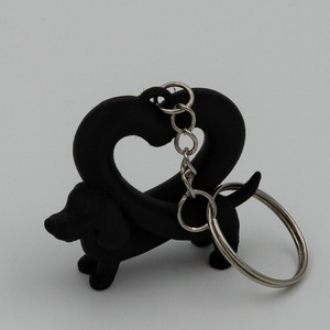 Tacskós kulcstartó - Meska.hu