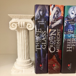 Ókori görög oszlop - könyvtámasz - Meska.hu