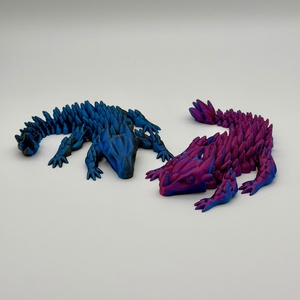 Flexi kristály sárkány - Meska.hu