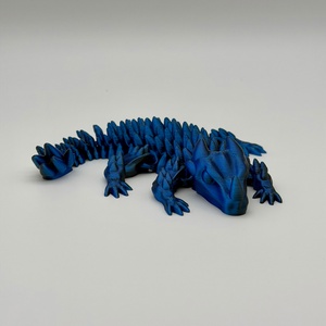 Flexi kristály sárkány - otthon & életmód - dekoráció - asztal és polc dekoráció - asztaldísz - Meska.hu