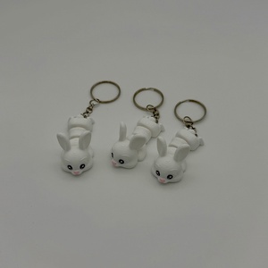 Fehér nyuszi kulcstartó, Táska & Tok, Kulcstartó & Táskadísz, Kulcstartó, Mindenmás, MESKA