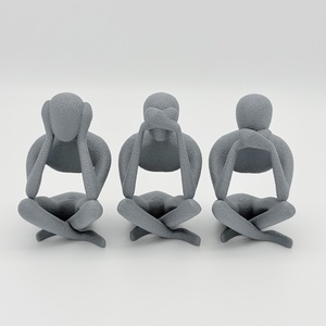 Nem látok, nem hallok, nem beszélek - szobor trió, , Mindenmás, MESKA