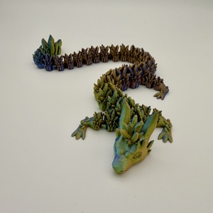 Naplemente � Flexi kristály sárkány - otthon & életmód - dekoráció - asztal és polc dekoráció - asztaldísz - Meska.hu