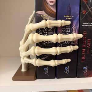 Csontváz kéz - könyvtámasz, Otthon & Életmód, Dekoráció, Asztal és polc dekoráció, Könyvtámasz, Mindenmás, MESKA