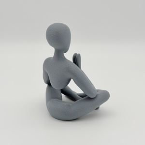 Meditáló absztrakt szobor #1 - otthon & életmód - dekoráció - asztal és polc dekoráció - asztaldísz - Meska.hu