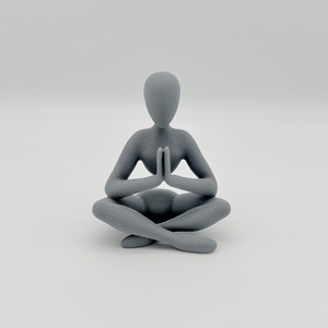 Meditáló absztrakt szobor #1 - otthon & életmód - dekoráció - asztal és polc dekoráció - asztaldísz - Meska.hu