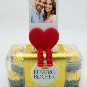 Szerelmes szív fotótartó, Táska & Tok, Kulcstartó & Táskadísz, Kulcstartó, Mindenmás, MESKA