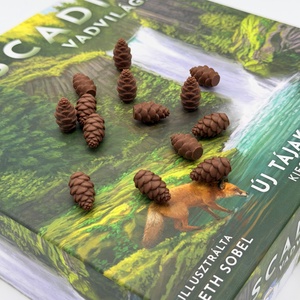 Cascadia vadvilága társasjáték - toboz jelölők, Játék & Sport, Táblajáték és Kártyajáték, Társasjátékok, Dobókocka, Mindenmás, MESKA