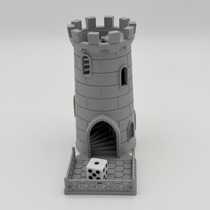 Klasszikus dobókocka torony - játék & sport - táblajáték és kártyajáték - társasjátékok - dobókocka - Meska.hu