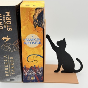 Cica könyvtámasz, Otthon & Életmód, Dekoráció, Asztal és polc dekoráció, Könyvtámasz, Mindenmás, MESKA