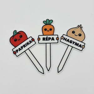 Aranyos palántajelölők - otthon & életmód - ház & kert - növény & veteményes - Meska.hu