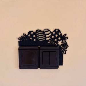 Húsvéti ajtó/kapcsoló dekoráció #4 -  - Meska.hu