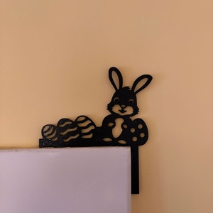 Húsvéti ajtó/kapcsoló dekoráció #5 - Meska.hu