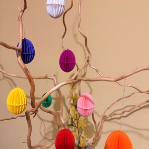 Húsvéti tojásfa dekorációk - ünnepi díszek, dekorációk - húsvéti díszek és dekorációk - húsvéti asztaldíszek - Meska.hu