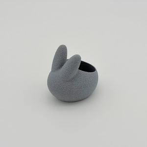 Mécsestartó - nyuszis - ünnepi díszek, dekorációk - húsvéti díszek és dekorációk - húsvéti asztaldíszek - Meska.hu