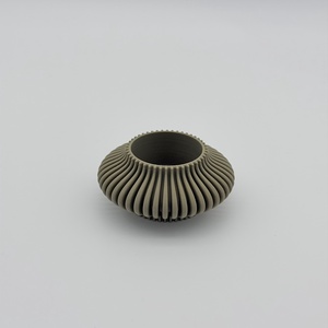 Mécsestartó - csíkos - ünnepi díszek, dekorációk - húsvéti díszek és dekorációk - húsvéti asztaldíszek - Meska.hu