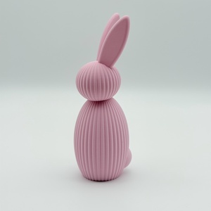 Nyuszi alakú húsvéti dekoráció #2 - ünnepi díszek, dekorációk - húsvéti díszek és dekorációk - húsvéti asztaldíszek - Meska.hu