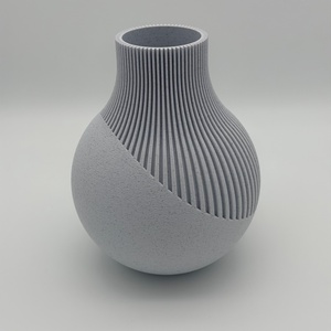 Csíkos beltéri váza - ünnepi díszek, dekorációk - húsvéti díszek és dekorációk - húsvéti asztaldíszek - Meska.hu