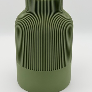 Csíkos beltéri nagy váza, Ünnepi díszek, dekorációk, Húsvéti díszek és dekorációk, Húsvéti asztaldíszek, Mindenmás, MESKA