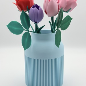 Csíkos beltéri kicsi váza , Ünnepi díszek, dekorációk, Húsvéti díszek és dekorációk, Húsvéti asztaldíszek, Mindenmás, MESKA