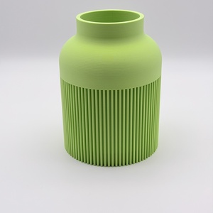 Csíkos beltéri kicsi váza  - ünnepi díszek, dekorációk - húsvéti díszek és dekorációk - húsvéti asztaldíszek - Meska.hu