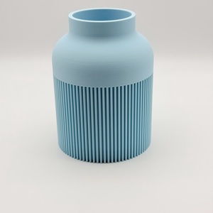 Csíkos beltéri kicsi váza  - ünnepi díszek, dekorációk - húsvéti díszek és dekorációk - húsvéti asztaldíszek - Meska.hu