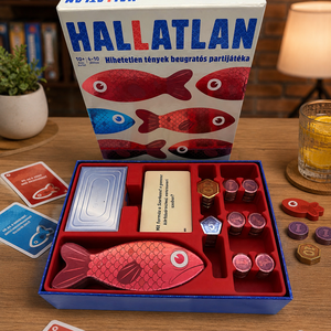 Rendező (insert) a HALLATLAN társasjátékhoz, Játék & Sport, Táblajáték és Kártyajáték, Társasjátékok, Dobókocka, Mindenmás, Egy praktikus insert, amely segít a játék összes elemét rendezetten és elkülönítve tartani.

Nincs ..., MESKA