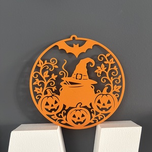 Halloween felakaszható dekorációk - otthon & életmód - dekoráció - halloween - halloweeni ajtódíszek és ablakdíszek - Meska.hu