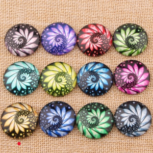 Fülbevaló - swirly sárga - ékszer - fülbevaló - pötty fülbevaló - Meska.hu