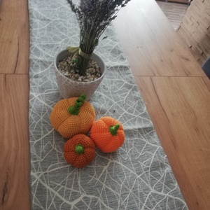 Horgolt tök - otthon & életmód - dekoráció - halloween - halloweeni tök - Meska.hu