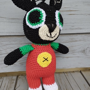 Amigurumi horgolt Bing nyuszi - játék & sport - plüssállat & játékfigura - nyuszi - Meska.hu