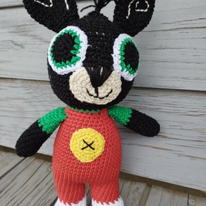 Amigurumi horgolt Bing nyuszi - játék & sport - plüssállat & játékfigura - nyuszi - Meska.hu