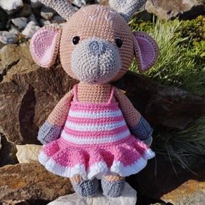 Horgolt őzike-amigurumi  - Meska.hu