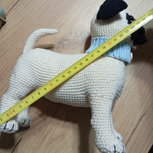 Horgolt amigurumi mopsz - játék & sport - plüssállat & játékfigura - kutya - Meska.hu
