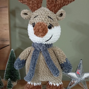 Horgolt rnszarvas - Meska.hu