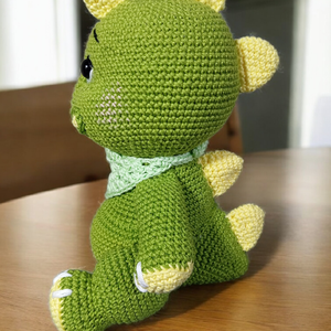 Horgolt T-rex dinó - játék & sport - plüssállat & játékfigura - plüss dínók - Meska.hu