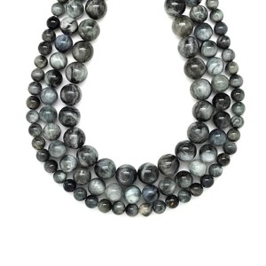 Sasszem golyó A 8-9mm ékszerkészítő alapanyag (füzér), Kellékek & szerszámok, Ásvány alapanyag, Ásványfüzér, , MESKA