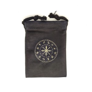 Kompasz mintás szütyő � textil ajándéktasak 13x18 cm - Meska.hu