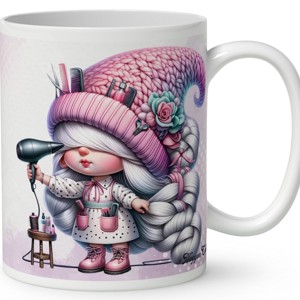 Névvel kérhető - Fodrász manólány hajszárítóval mintás bögre - otthon & életmód - konyhafelszerelés, tálalás - tálalás - bögre & csésze - Meska.hu