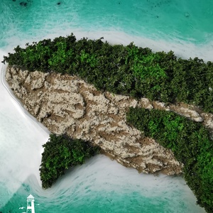 Bálna sziget - Epoxi gyanta falikép - Gyantacsodák - otthon & életmód - dekoráció - kép & falikép - 3d képek - Meska.hu