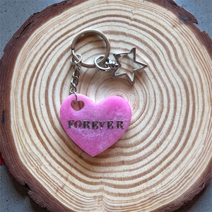 Szíves csillogó kulcstartók - táska & tok - kulcstartó & táskadísz - kulcstartó - Meska.hu