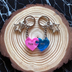 Szíves páros kulcstartó, Táska & Tok, Kulcstartó & Táskadísz, Kulcstartó, , MESKA