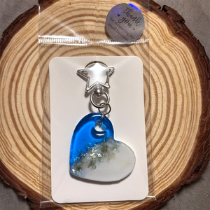 Szíves csillogó kulcstartók - táska & tok - kulcstartó & táskadísz - kulcstartó - Meska.hu