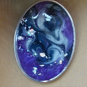 Galaxis medál - ékszer - nyaklánc - medál - Meska.hu