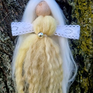 Gyapjú angyalka - Meska.hu