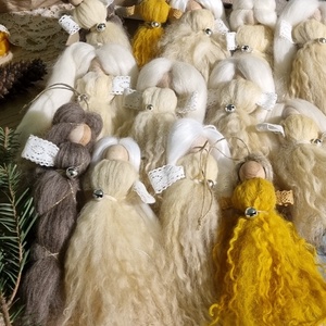 Karácsonyi angyalok - Meska.hu