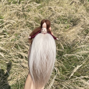 Őszi gyapjú tündér - karácsony - karácsonyi lakásdekoráció - karácsonyi manók, figurák - Meska.hu