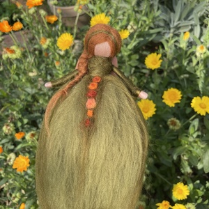 Gyapjú tündér, Karácsony, Karácsonyi lakásdekoráció, Karácsonyi manók, figurák, Nemezelés, MESKA