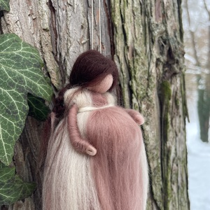 Várandós gyapjú tündér - Meska.hu