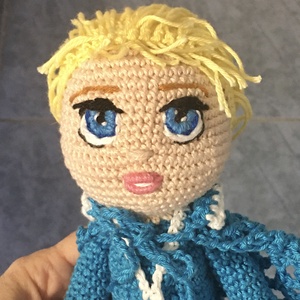 Elza Jégvarázs - játék & sport - plüssállat & játékfigura - plüss mesefigurák - Meska.hu